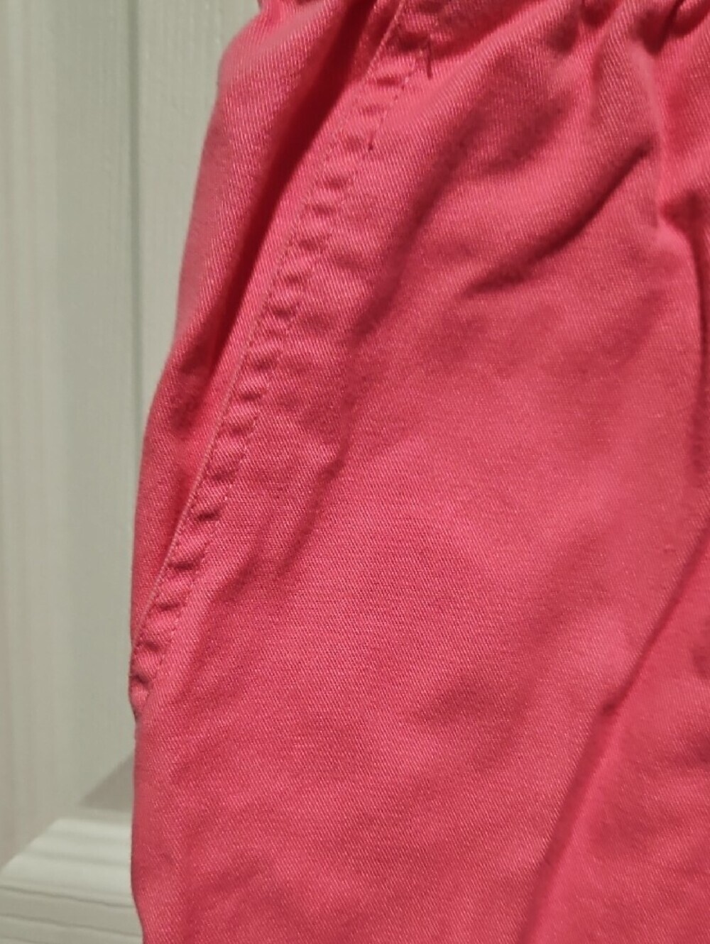 Coral Bay Pink Elastic-Waist Bermuda Shorts - Picture 4 of 5